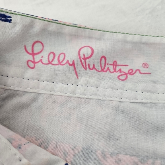 Lilly Pulitzer Callihan Short Colorful Bollywood Elephant Shorts Size 4 Women's - Picture 8 of 11